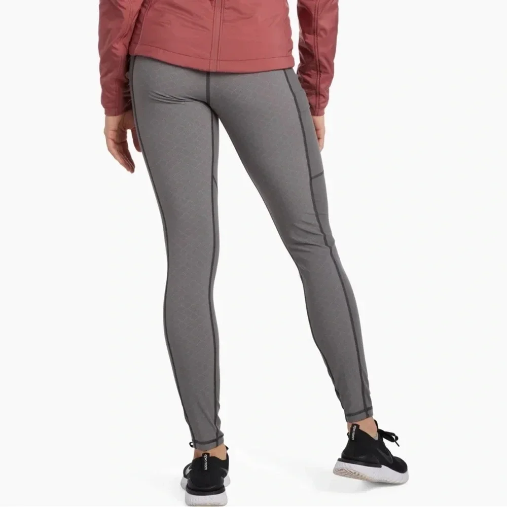 Kuhl Women’s Transcendr Patterned Leggings in Grey Size XS